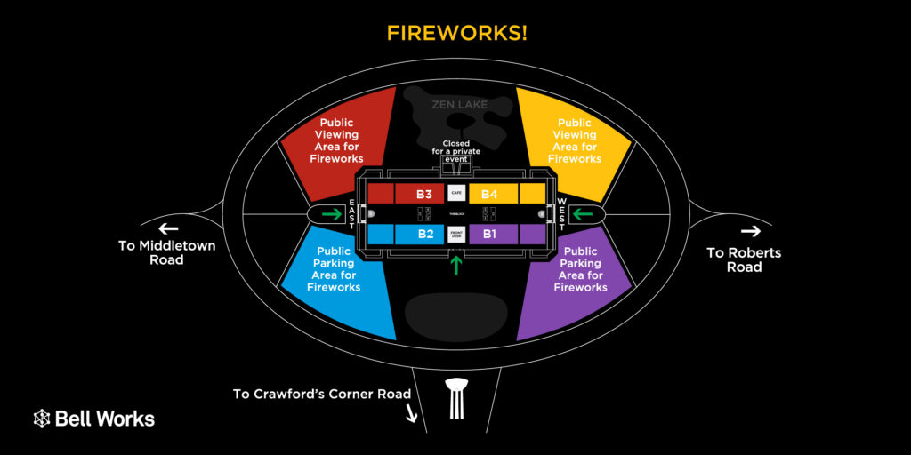 Bell Works Fireworks 2021