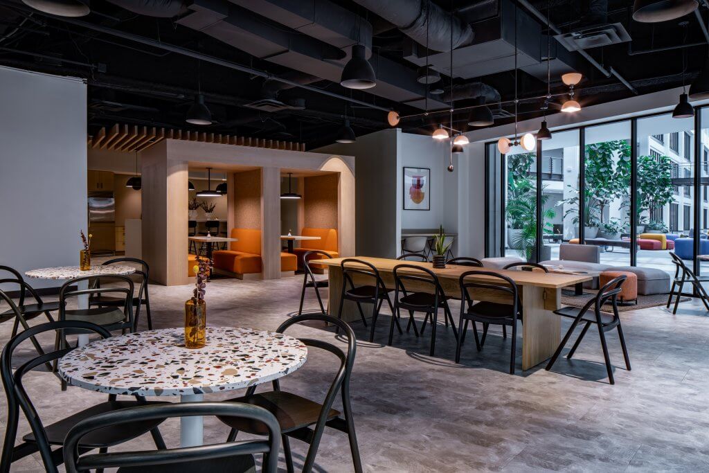 Bell Café for a networking event, happy hour, or private gathering