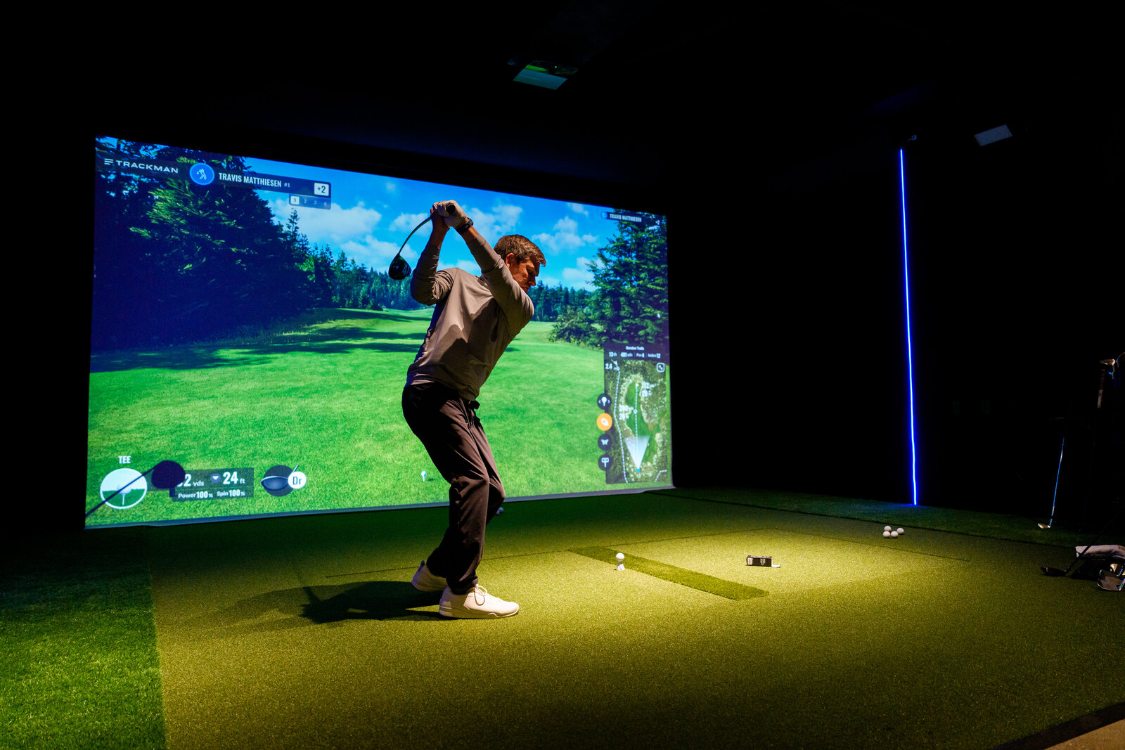 Village Networking at Swing Loose Indoor Golf